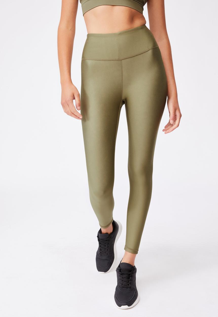 Cotton On - Reversible 7/8 tight - summer bloom oregano