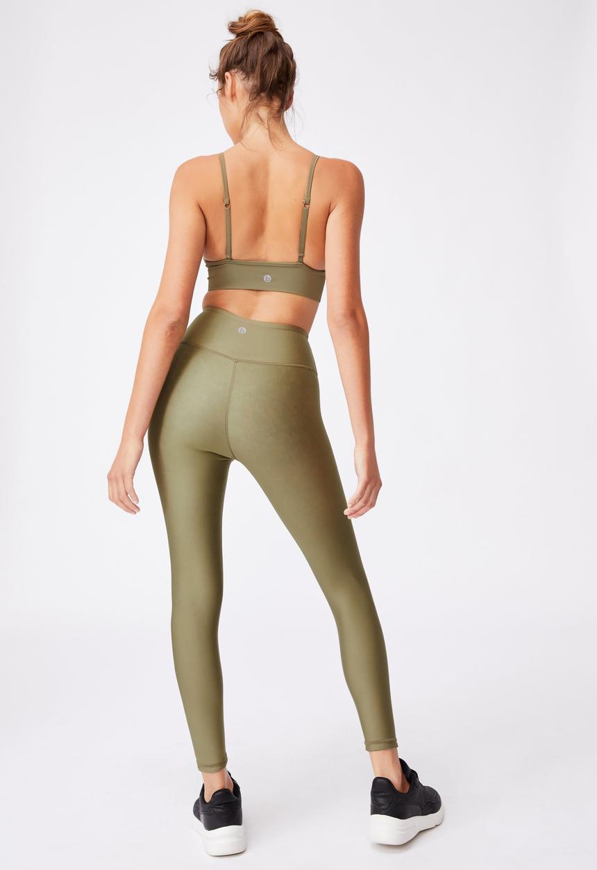 Cotton On - Reversible 7/8 tight - summer bloom oregano