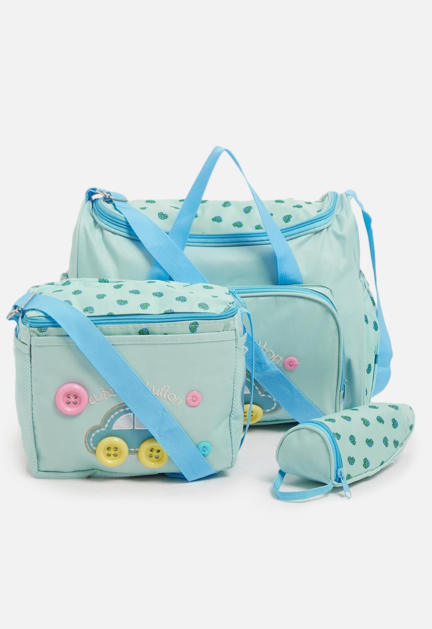 Pop Candy - Baby diaper bag set - blue