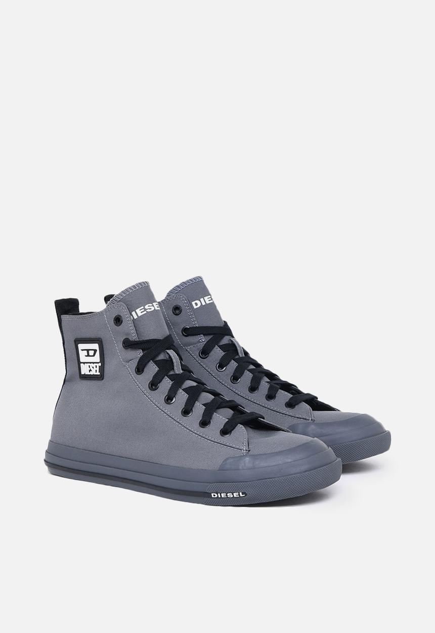 Diesel  - S-astico mid cut sneakers - castlerock