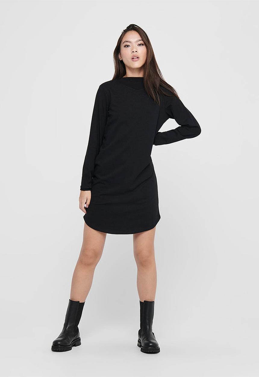 Jacqueline de Yong - Gianna knit dress - black