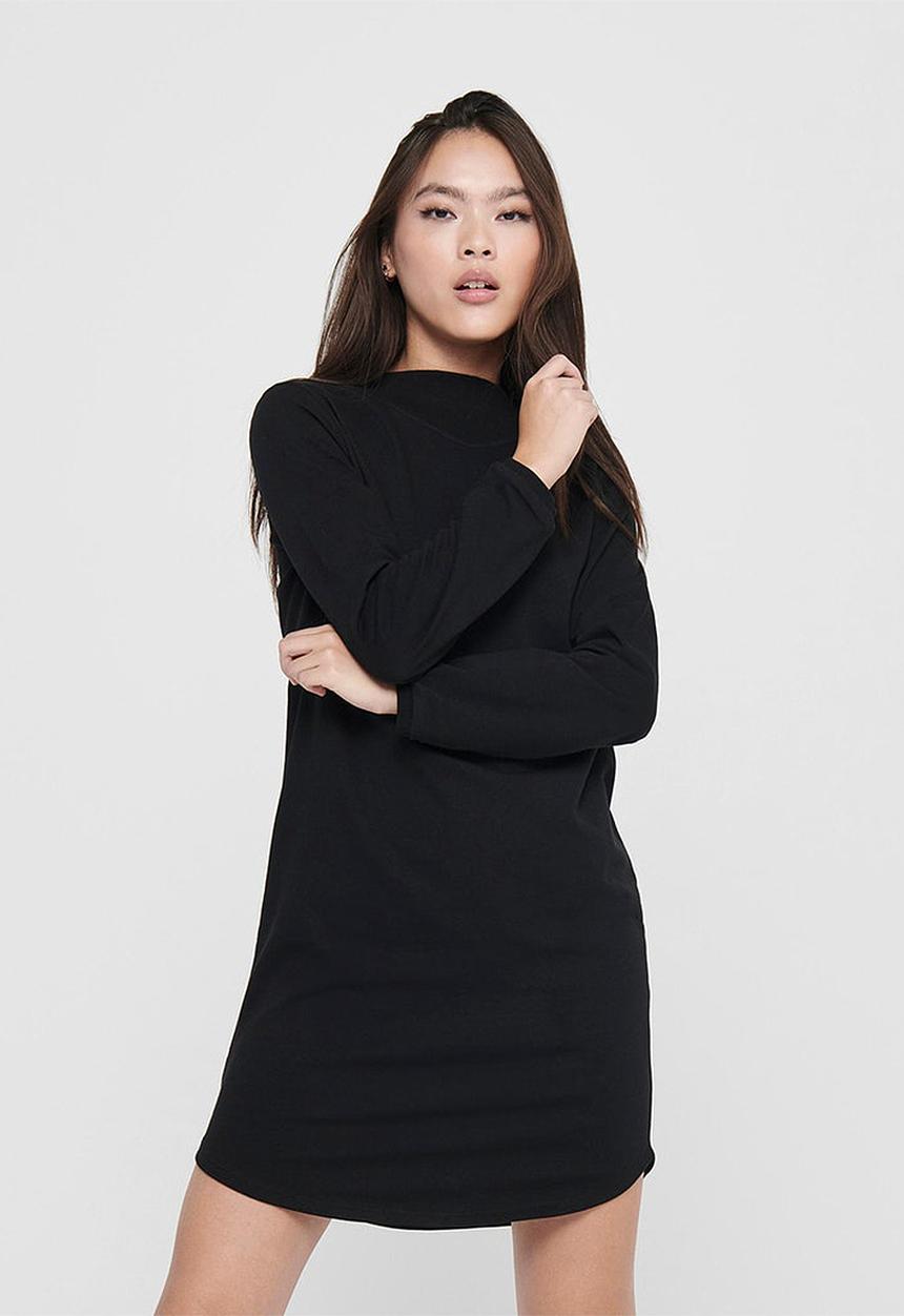 Jacqueline de Yong - Gianna knit dress - black