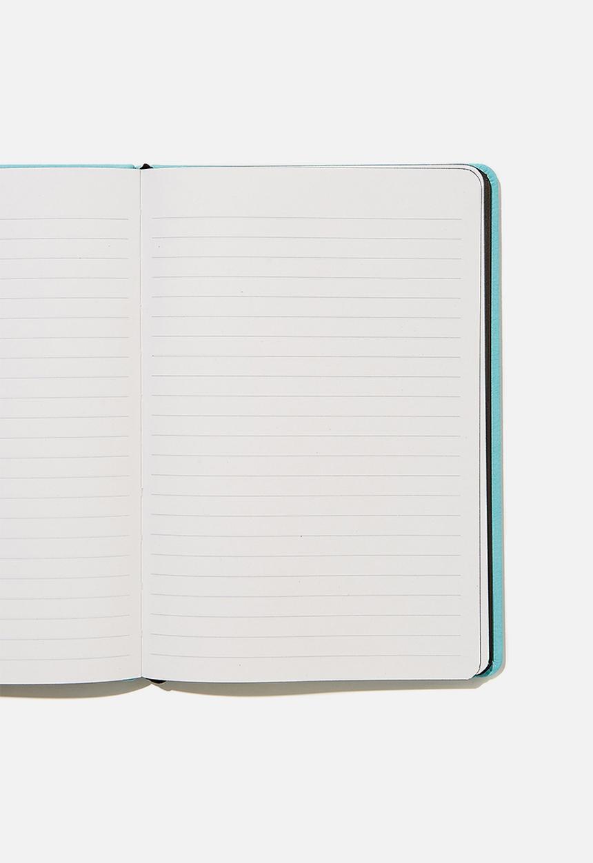 Typo - A5 buffalo journal - turquoise