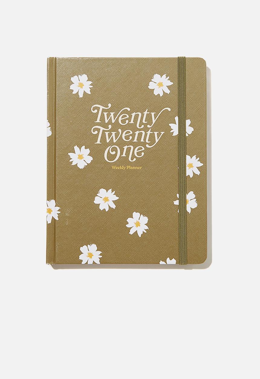 Typo - 2021 Wellness planner - khaki