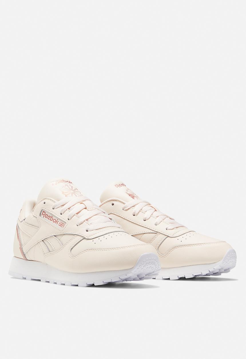 Reebok - Cl lthr - ceramic pink/blush metal/ftwr white