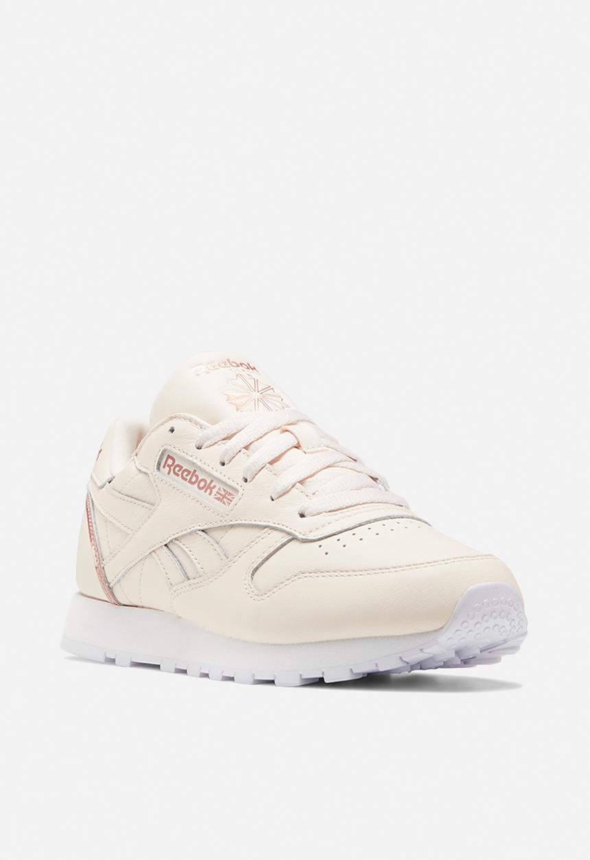 Reebok - Cl lthr - ceramic pink/blush metal/ftwr white