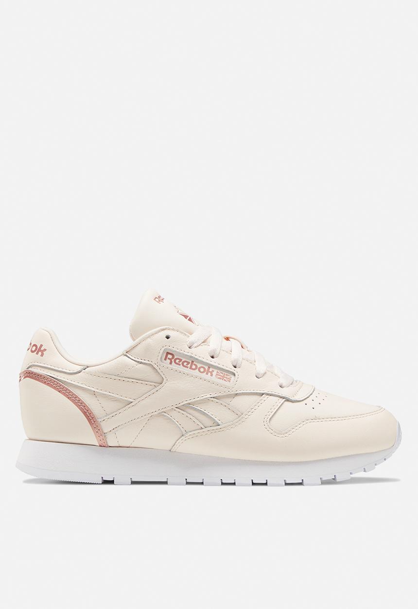Reebok - Cl lthr - ceramic pink/blush metal/ftwr white