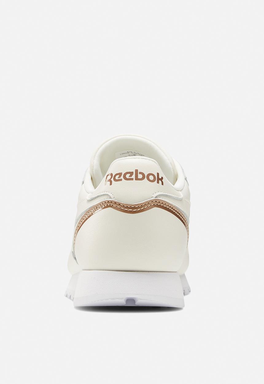 Reebok - Cl lthr - chalk/golden bronze /ftwr white