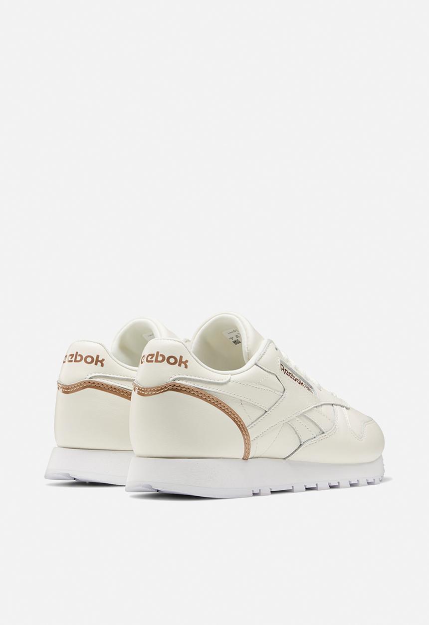 Reebok - Cl lthr - chalk/golden bronze /ftwr white