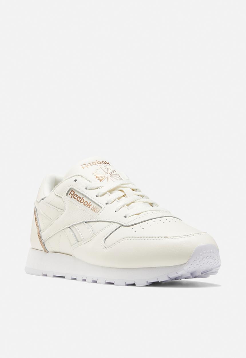 Reebok - Cl lthr - chalk/golden bronze /ftwr white