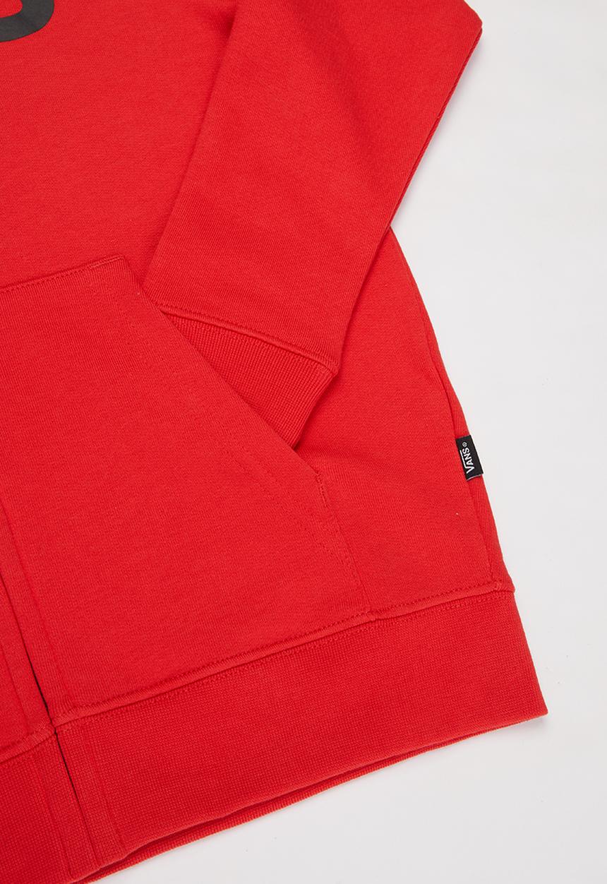 Vans - Vans classic zip hoodie ii boys - red
