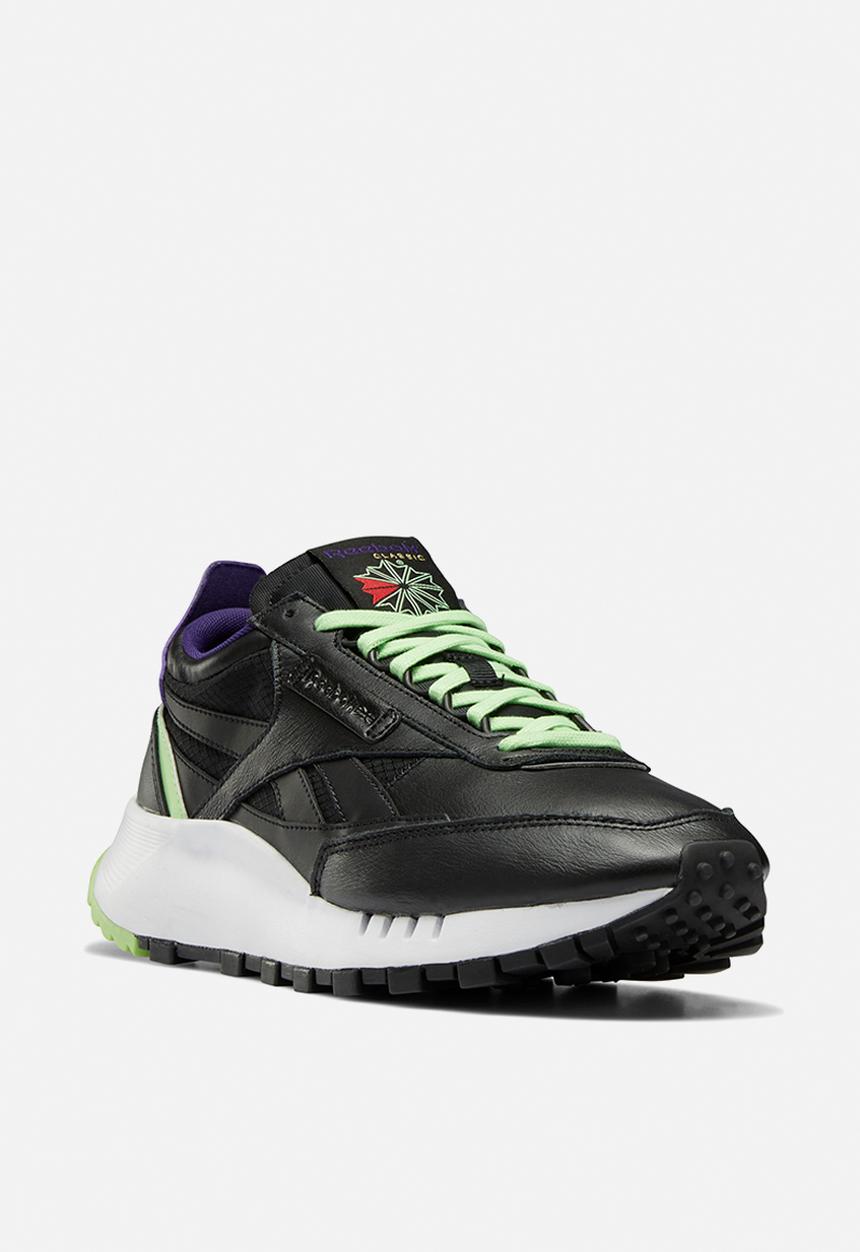 Reebok - Cl legacy - black/neon mint/dark orchid
