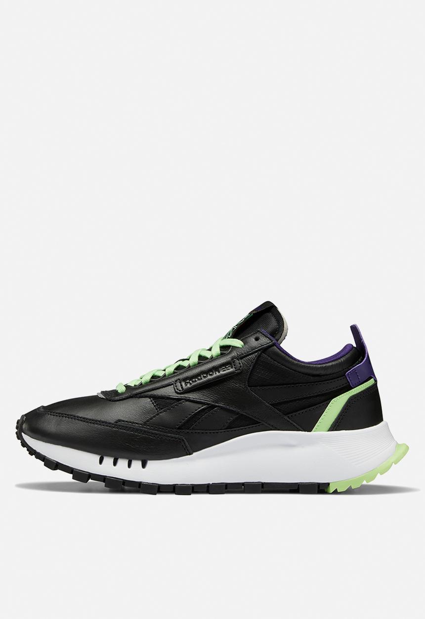 Reebok - Cl legacy - black/neon mint/dark orchid