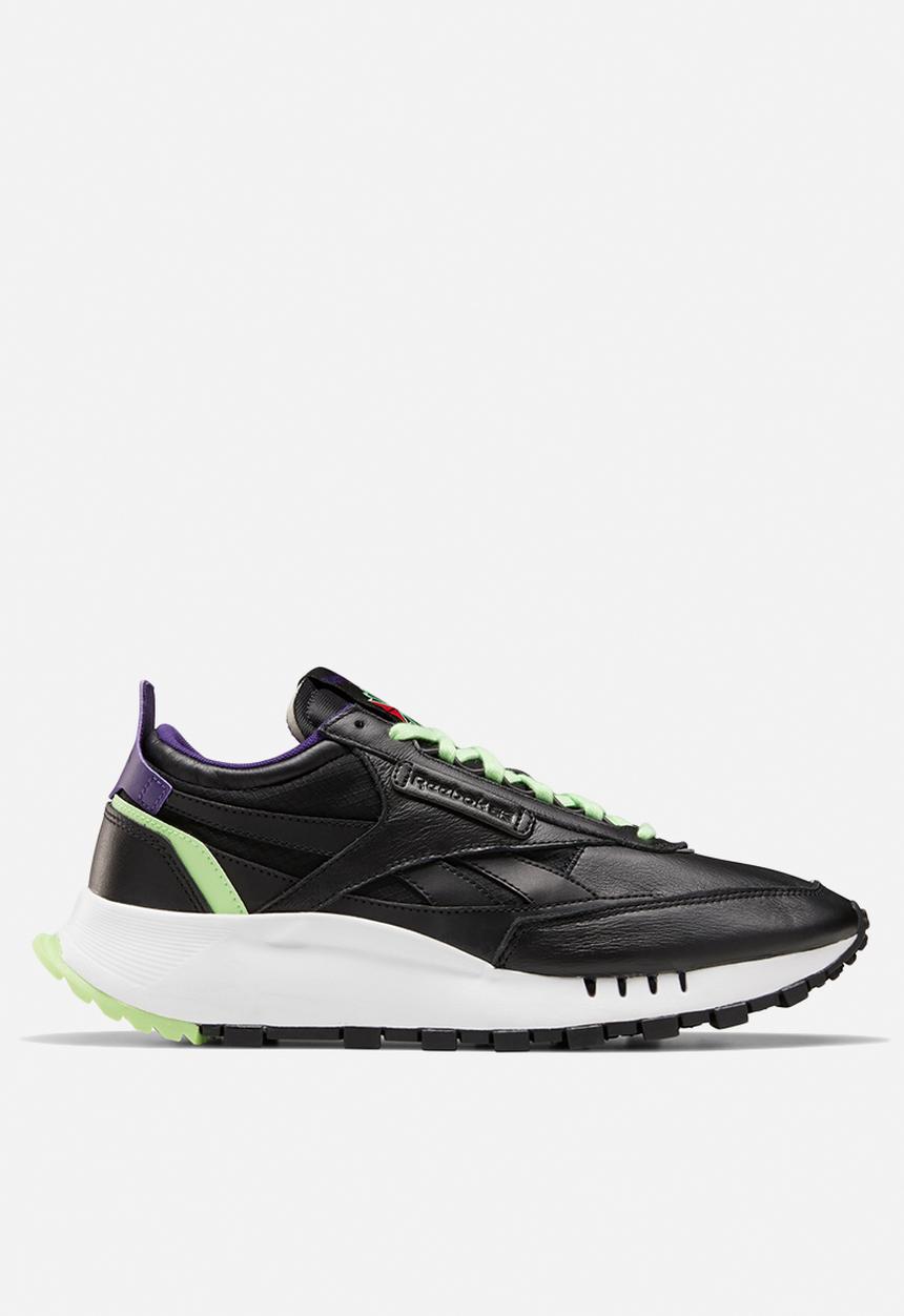 Reebok - Cl legacy - black/neon mint/dark orchid