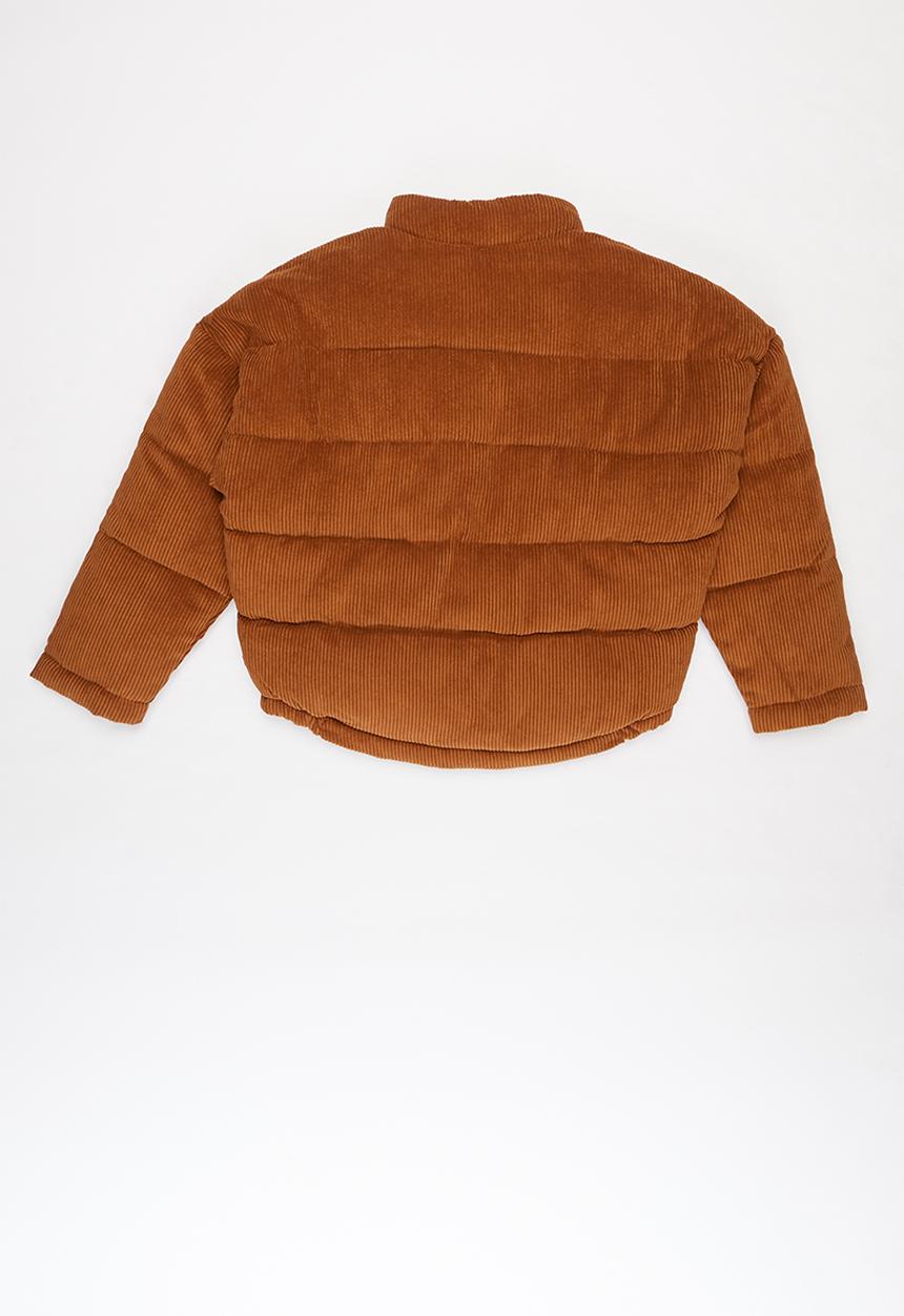 KIDS ONLY - Nevie padded corduroy jacket - brown