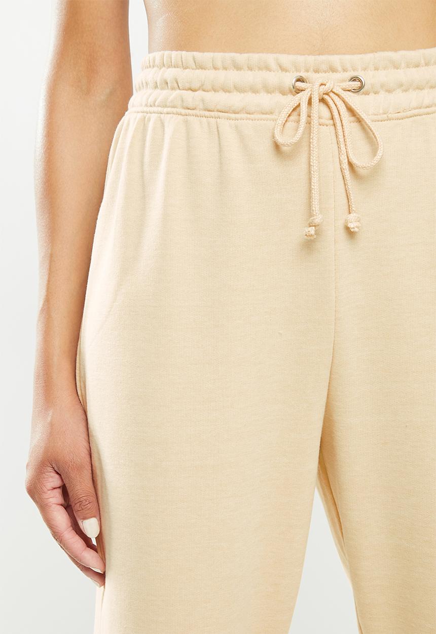 Missguided - Coord jogger & bralet set - tan