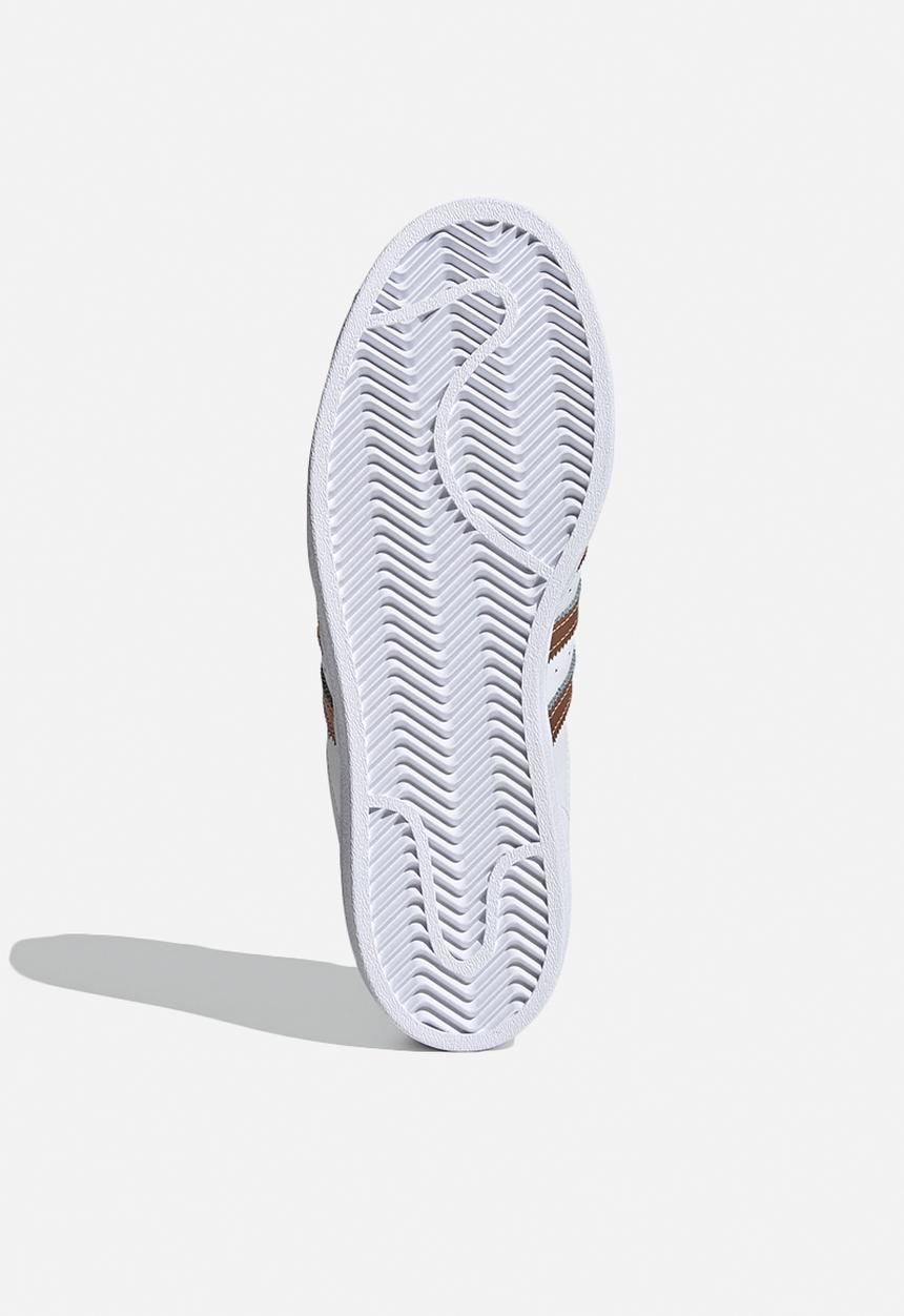 adidas Originals - Superstar w - ftwr white/copper met./core black