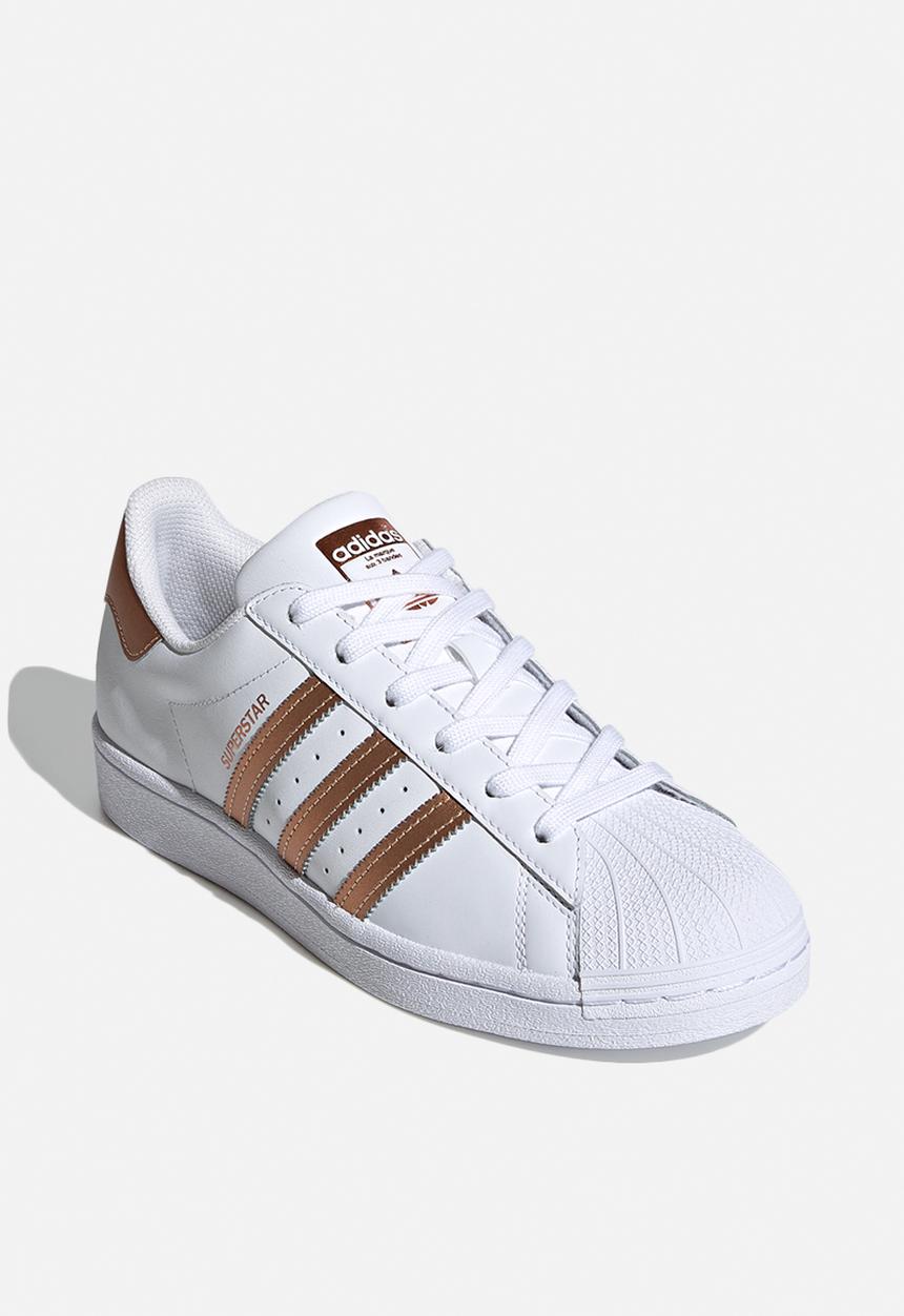 adidas Originals - Superstar w - ftwr white/copper met./core black