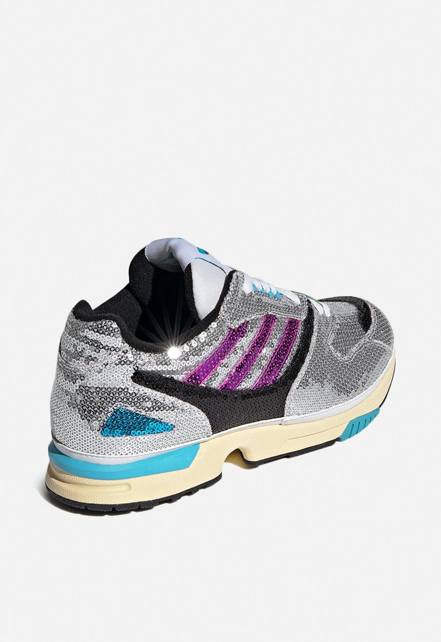 adidas Originals - Zx 4000 w - crystal white/shock purple/core black