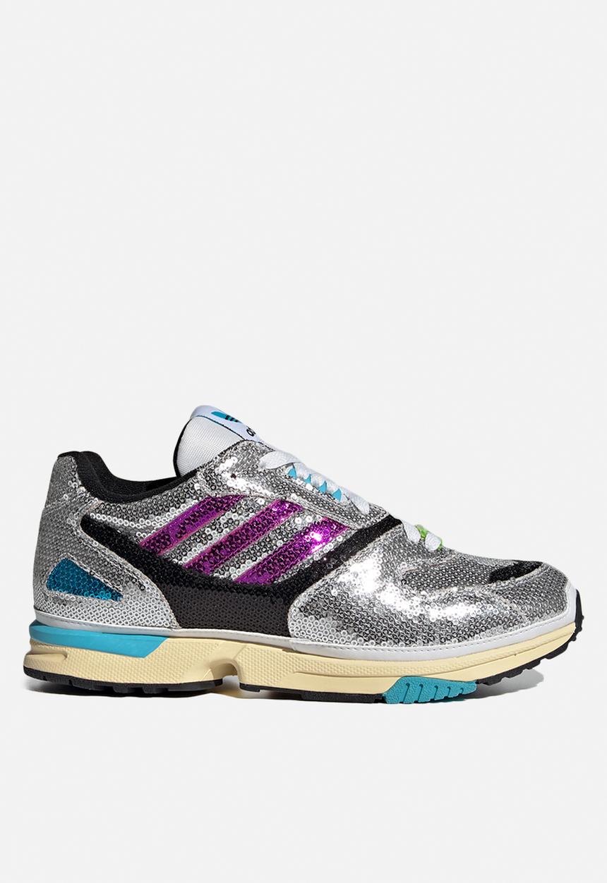 adidas Originals - Zx 4000 w - crystal white/shock purple/core black