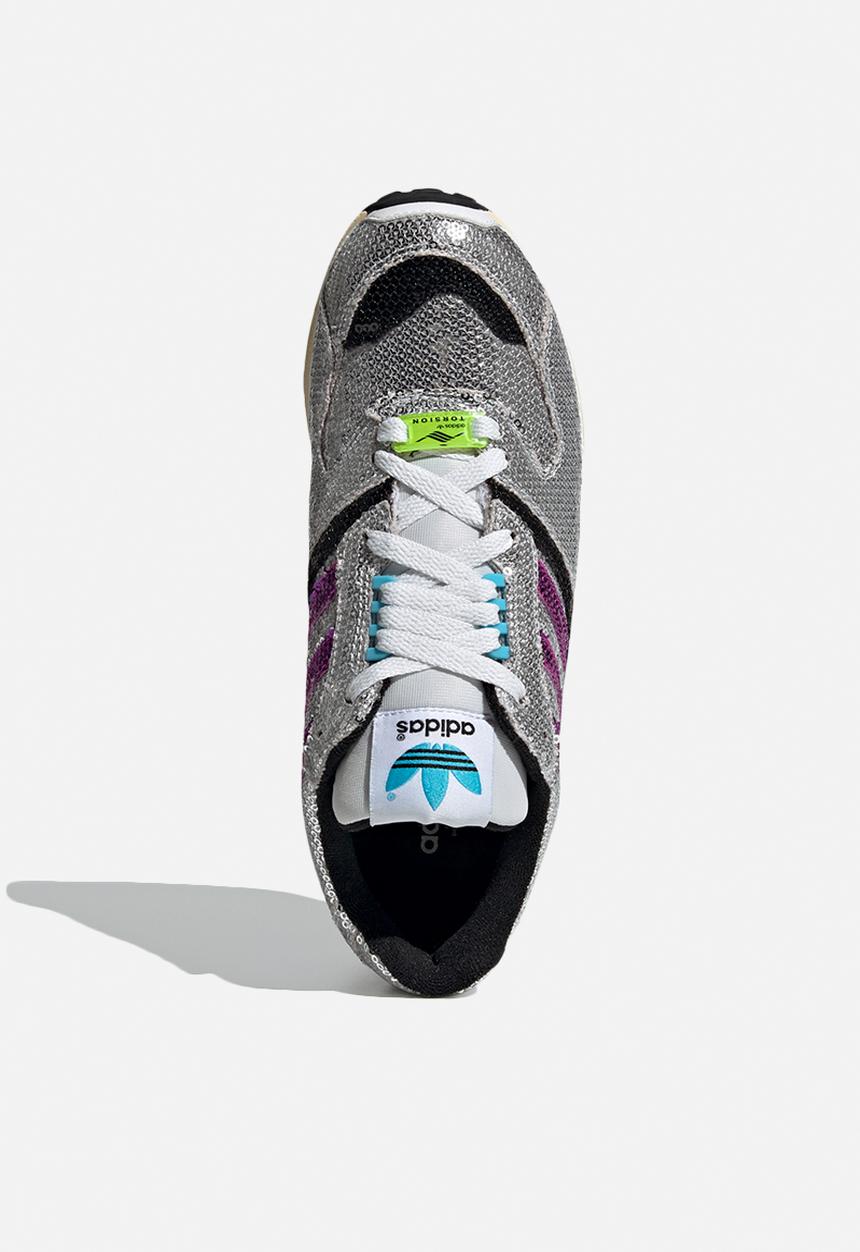 adidas Originals - Zx 4000 w - crystal white/shock purple/core black