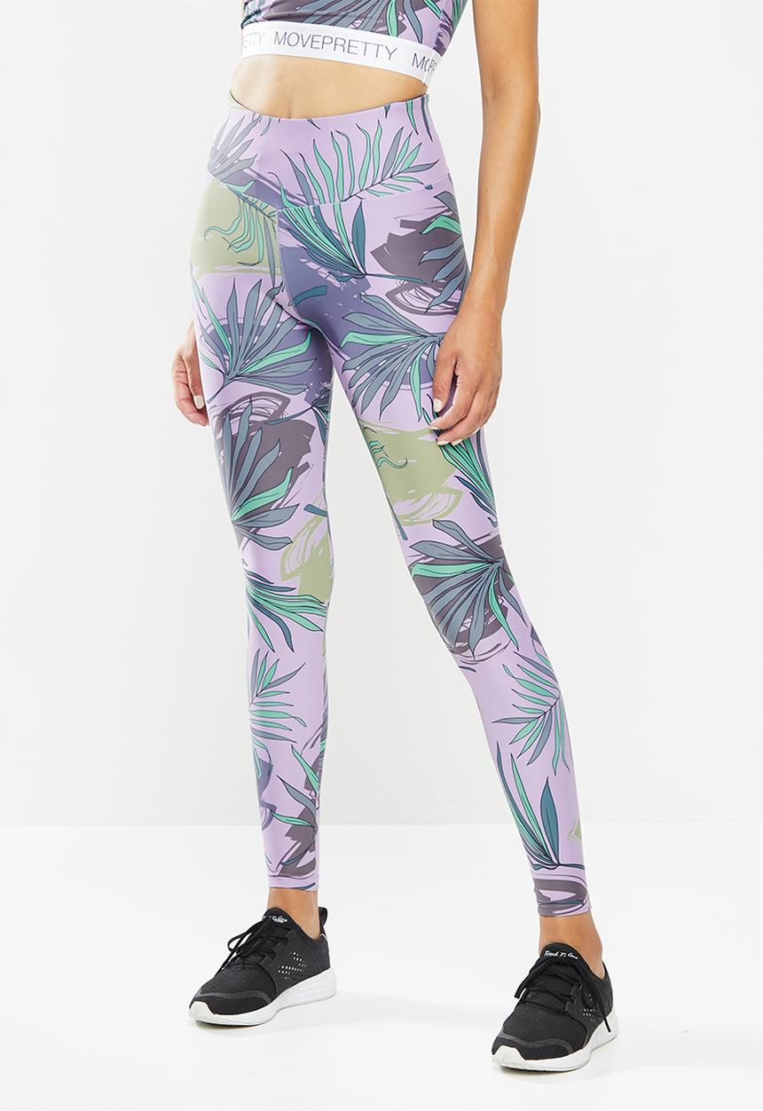 MOVEPRETTY - The zoe long leggings - purple 