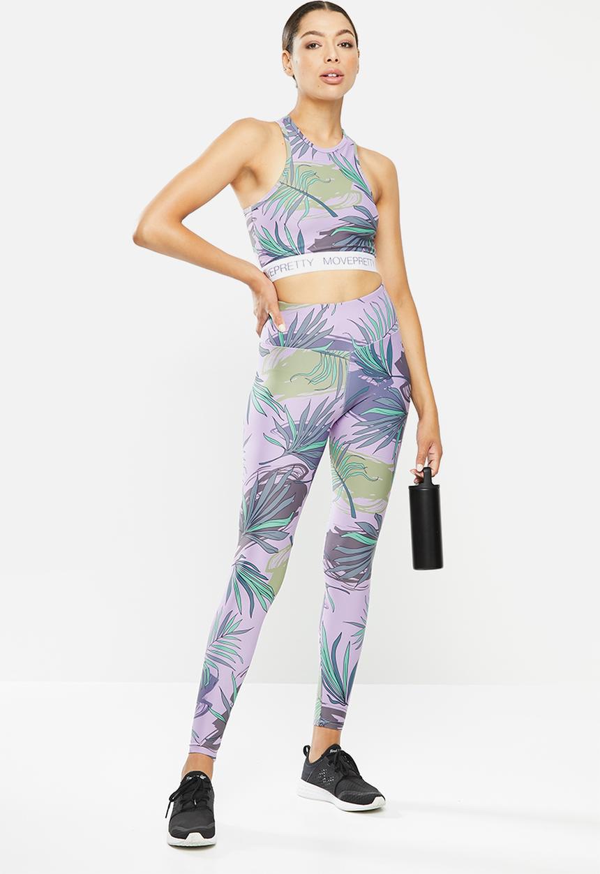 MOVEPRETTY - The zoe long leggings - purple 