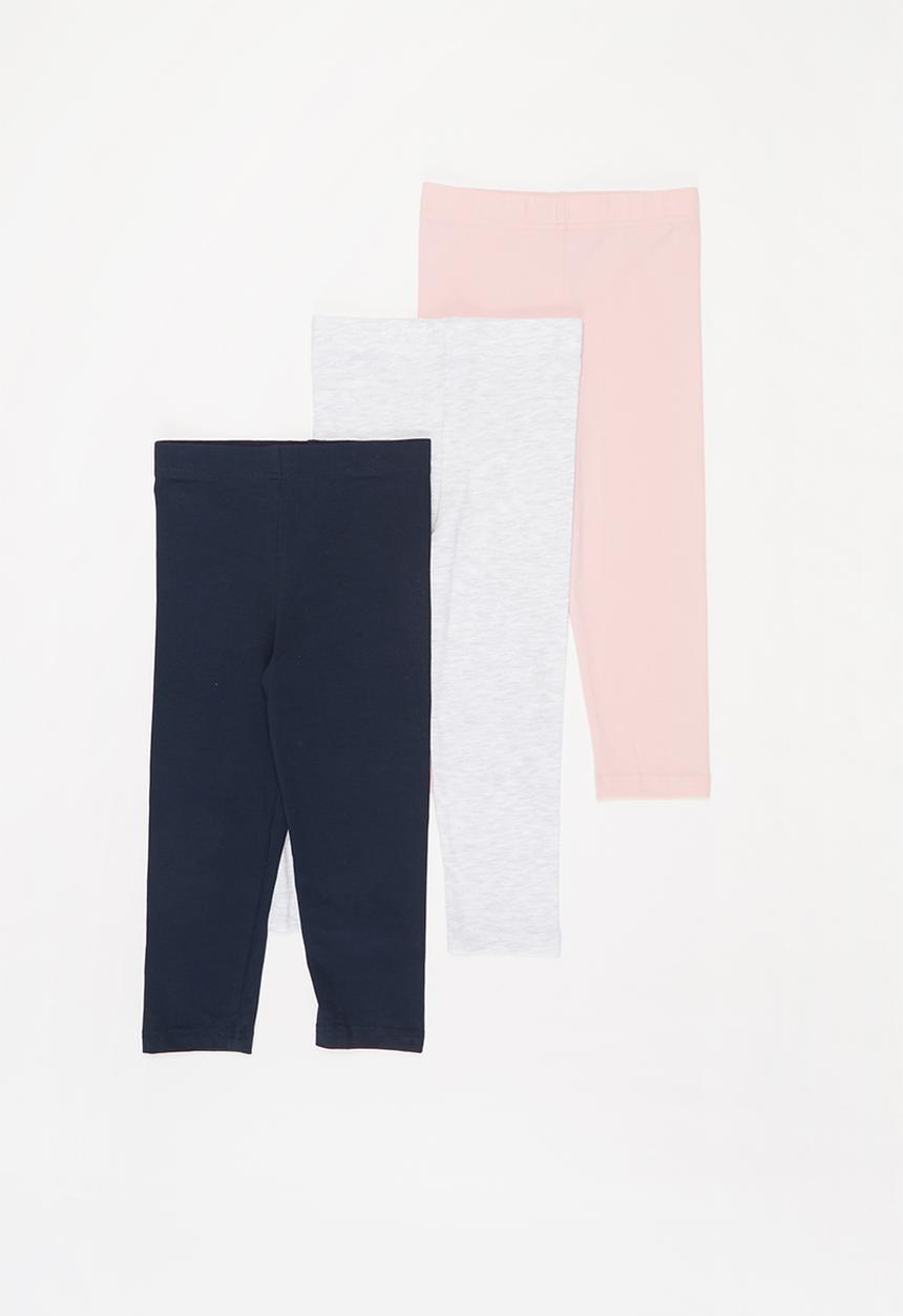 Pop Candy - 3 Pack 3/4 leggings - multi