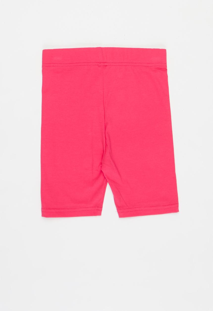 Pop Candy - Younger girls 2 pack biker leggings - navy & pink