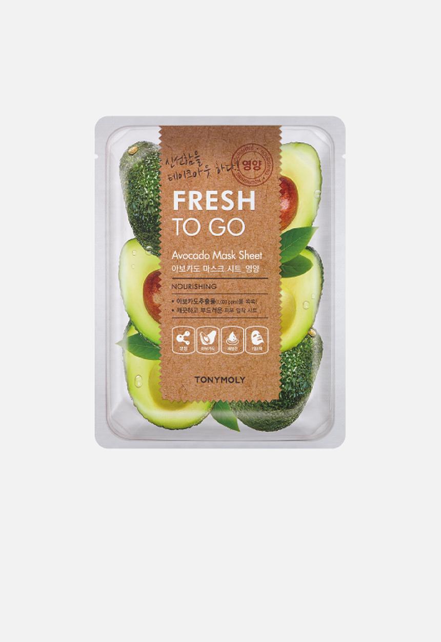 TONYMOLY - Fresh To Go Mask Sheet - Avocado
