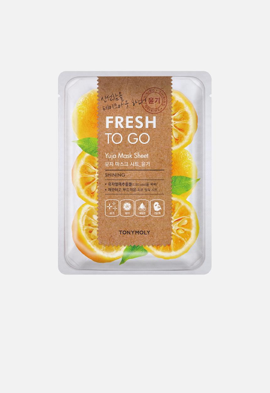 TONYMOLY - Fresh To Go Mask Sheet - Yuja