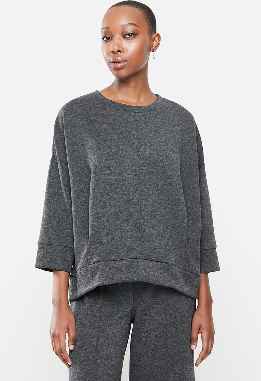 MANGO - Sweatshirt mia - dark grey