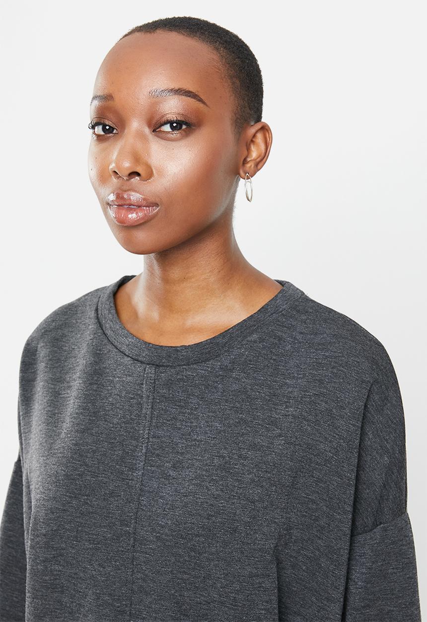 MANGO - Sweatshirt mia - dark grey