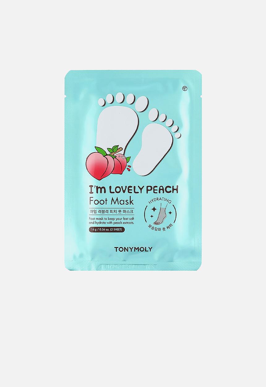 TONYMOLY - I'm Lovely Peach Foot Mask