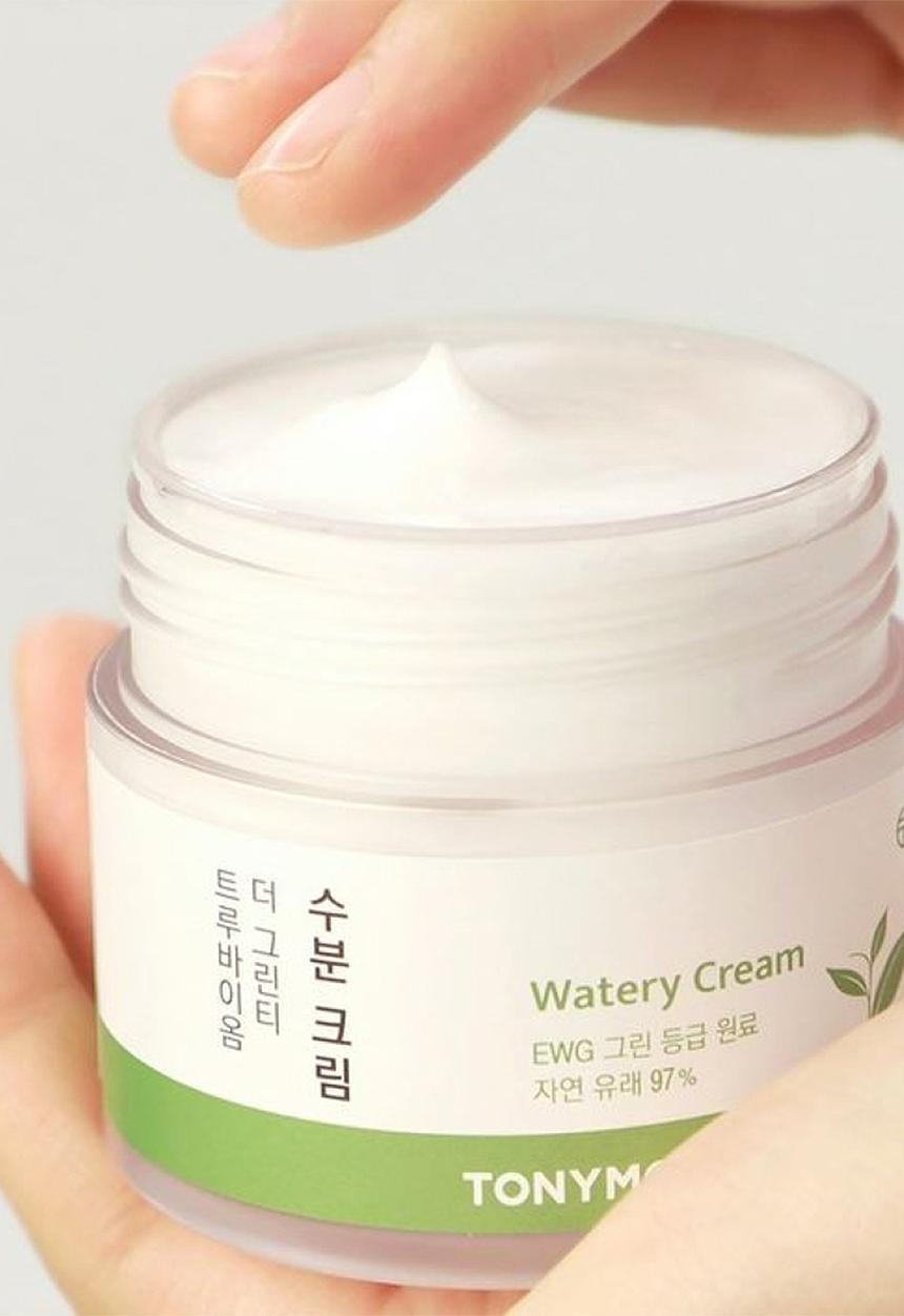 TONYMOLY - Green Tea True Biome Watery Cream