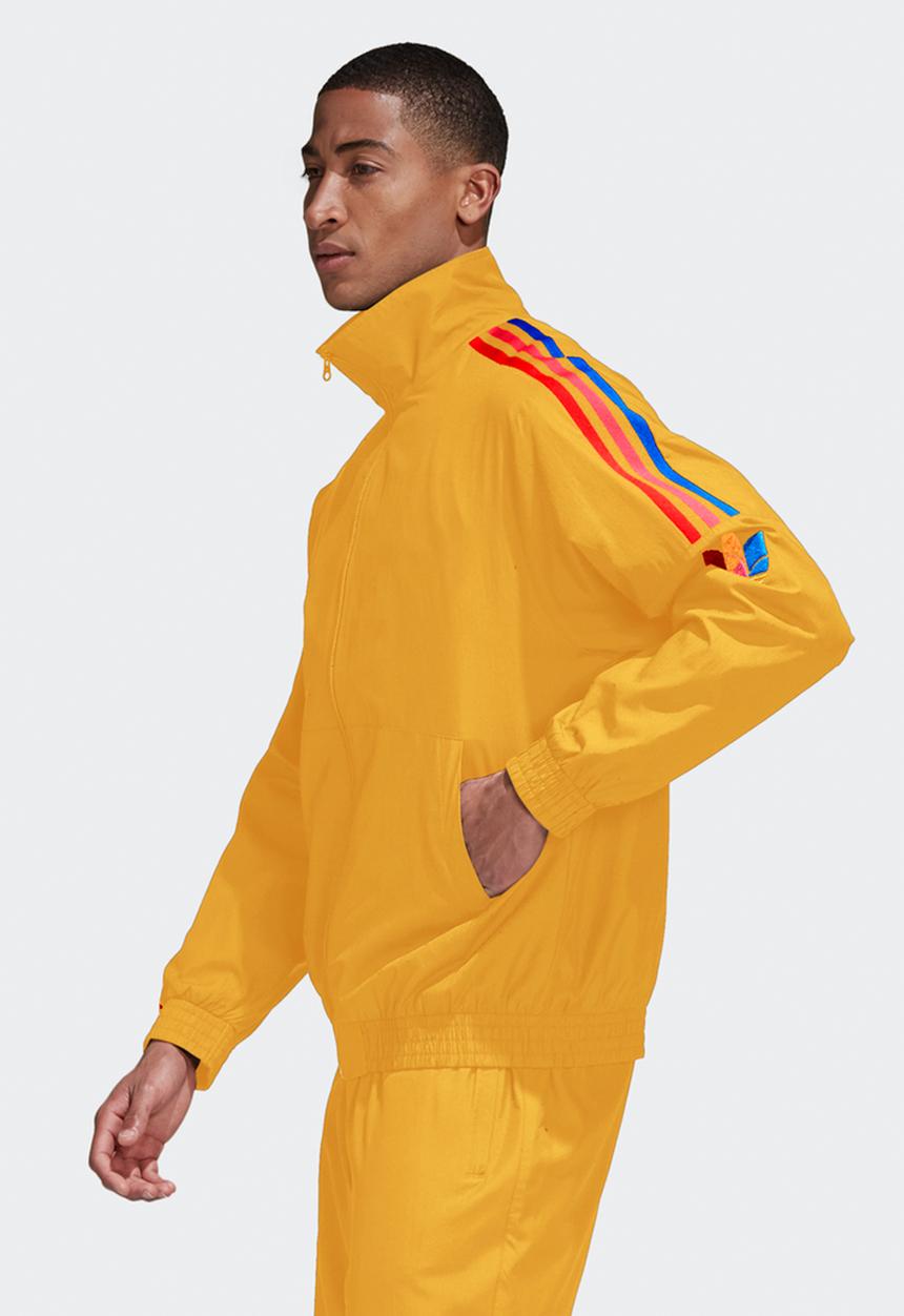 adidas Originals - 3d 3 strp tracktop - gold
