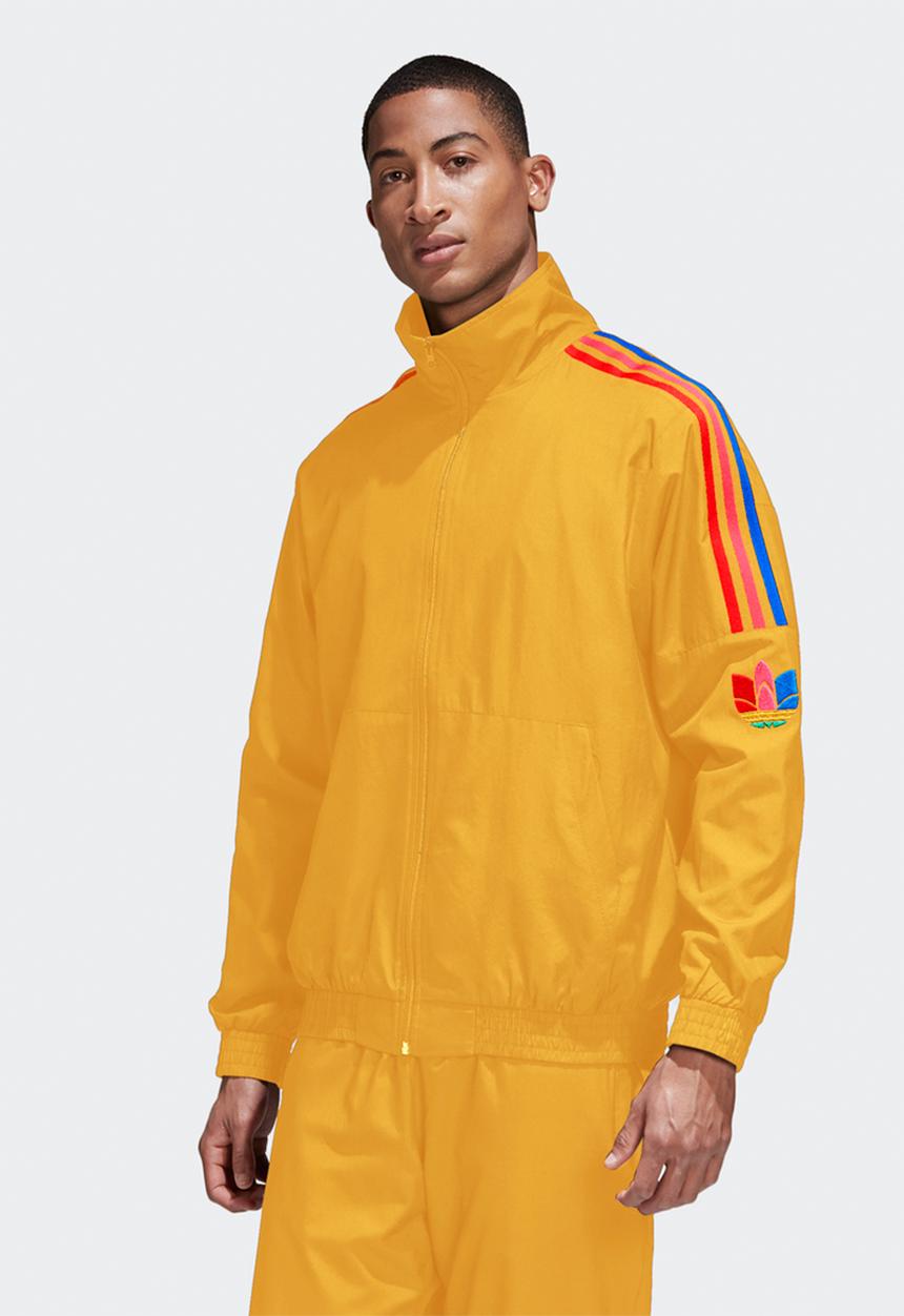 adidas Originals - 3d 3 strp tracktop - gold