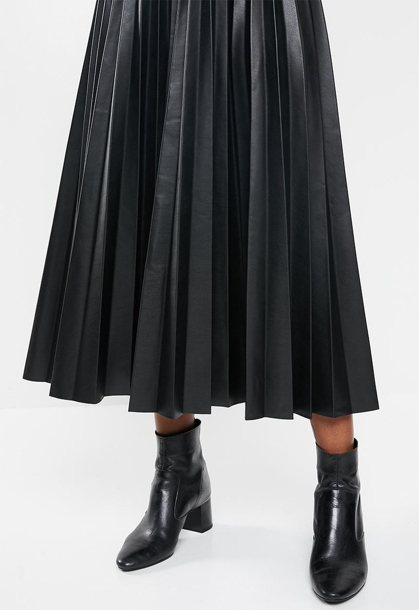 MANGO - Skirt ona - black