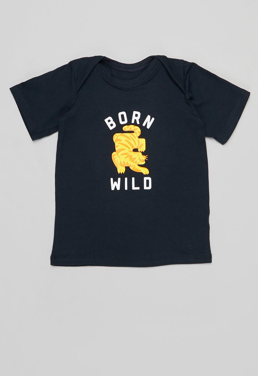 Superbalist Kids - Baby boys 2 pack graphic top - navy & white