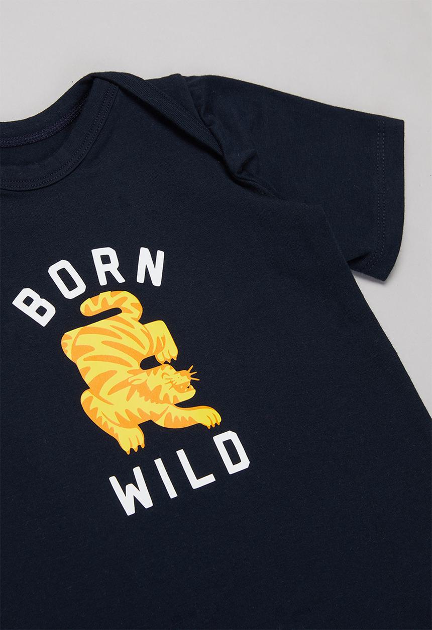 Superbalist Kids - Baby boys 2 pack graphic top - navy & white
