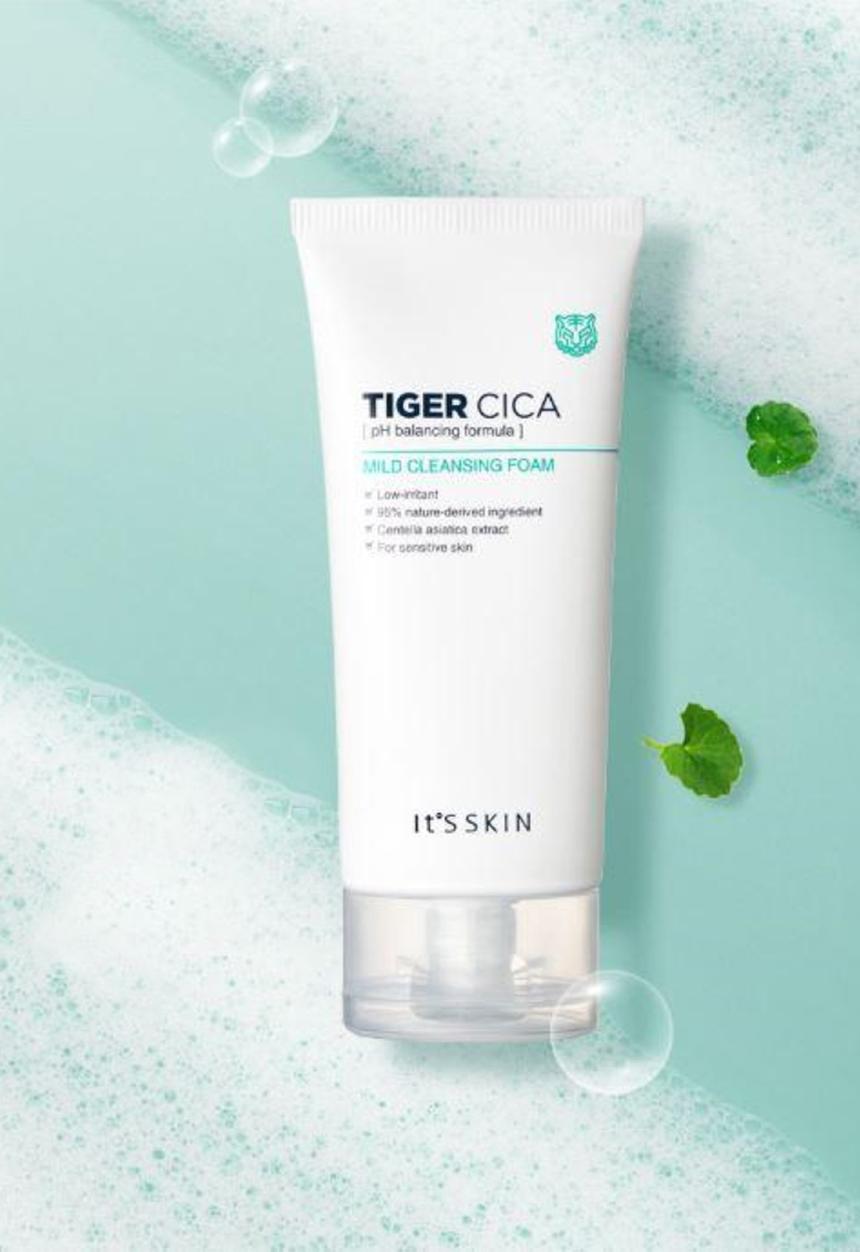 It's Skin - Tiger Cica Mild Cleansing Foam