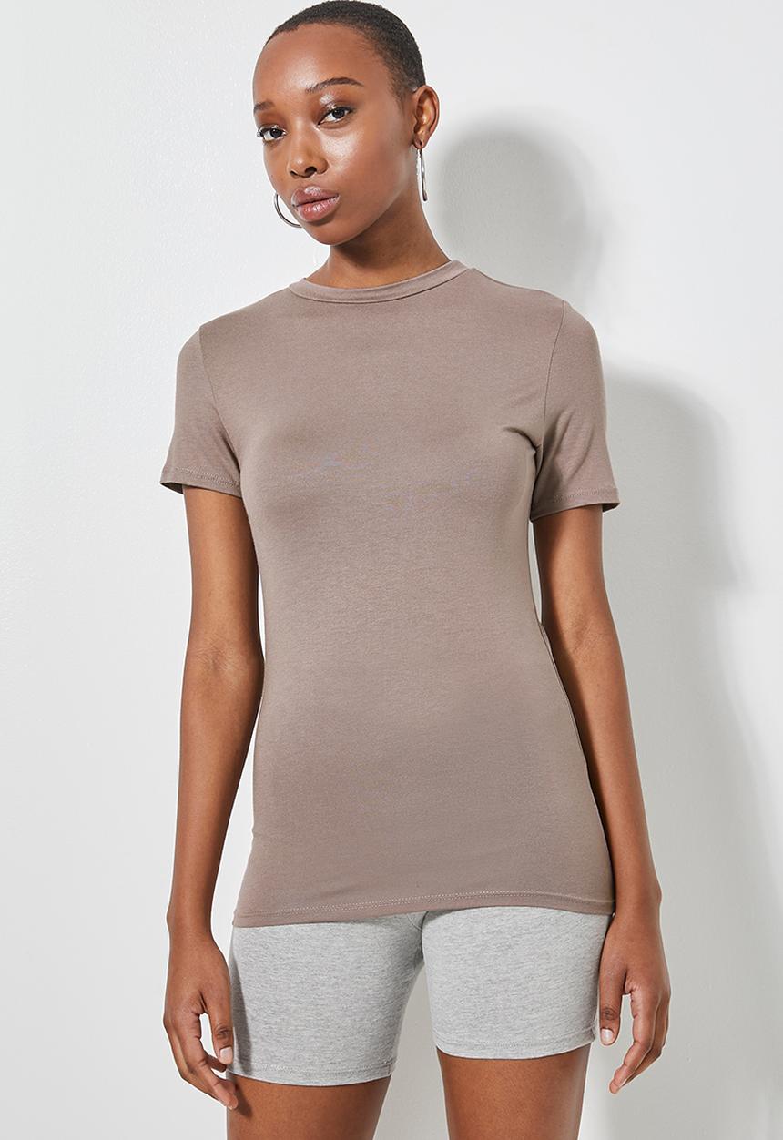 Superbalist - 3 Pack crew neck tee's - black/white/mocha