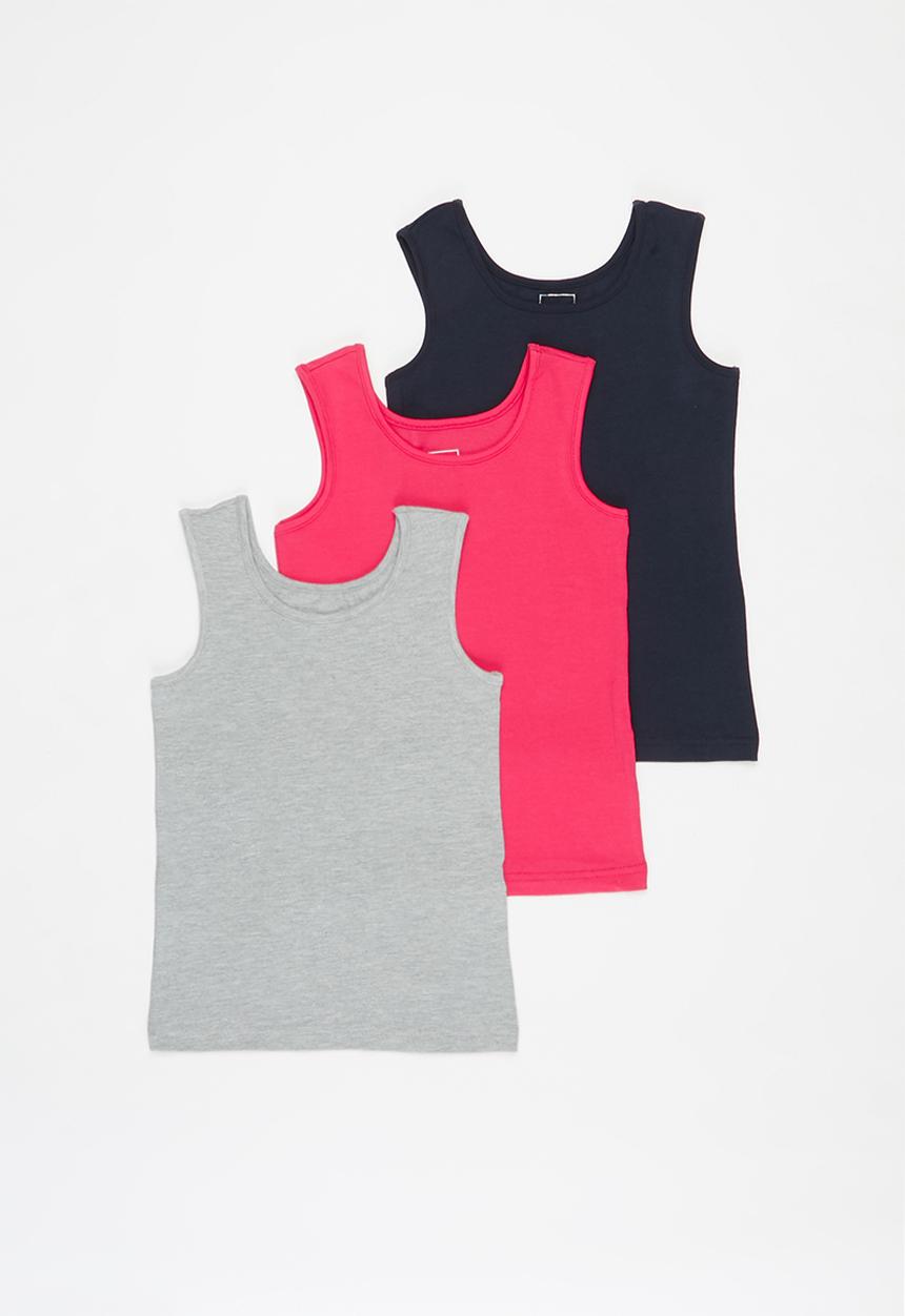 Pop Candy - 3 pack vests - multi