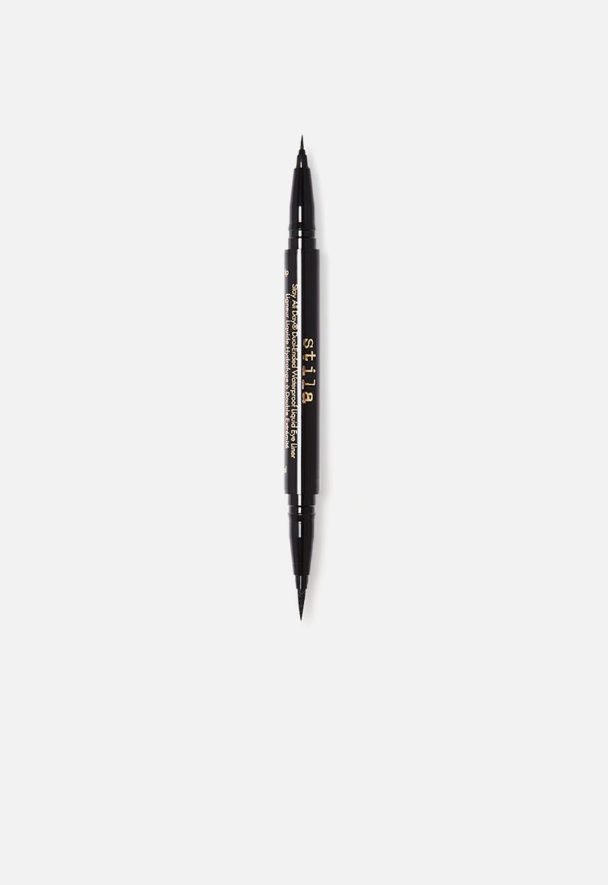 Stila - Stay All Day® Dual-Ended Waterproof Liquid Eye Liner - Intense Black