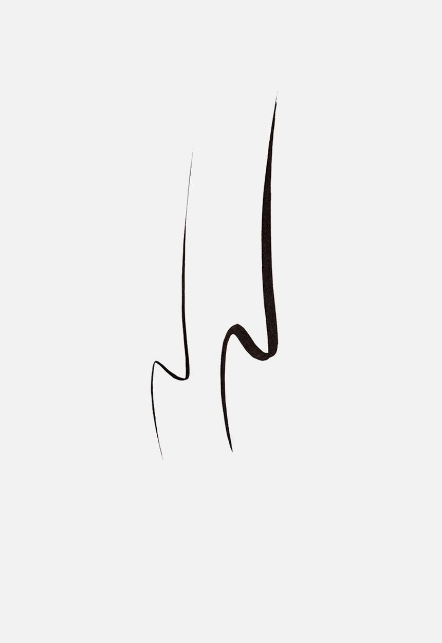 Stila - Stay All Day® Dual-Ended Waterproof Liquid Eye Liner - Intense Black