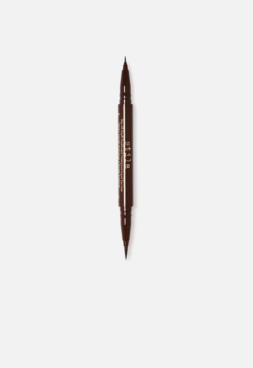 Stila - Stay All Day® Dual-Ended Waterproof Liquid Eye Liner - Dark Brown