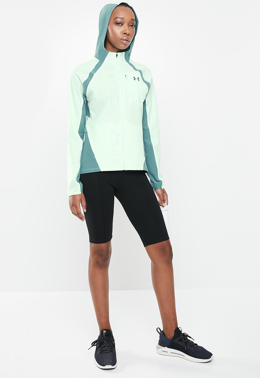 Under Armour - UA qualifier outrun the storm jacket - green