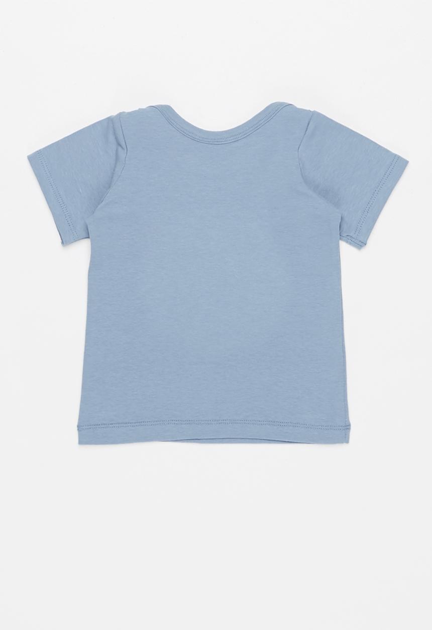 Superbalist Kids - Baby boys 2 pack graphic top - navy & blue