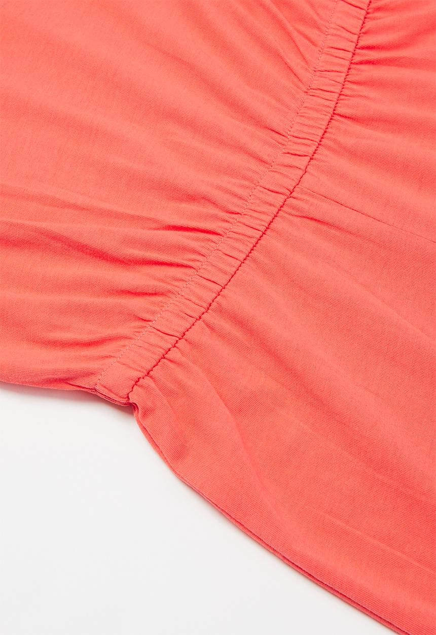 KIDS ONLY - May life short sleeve playsuit - coral