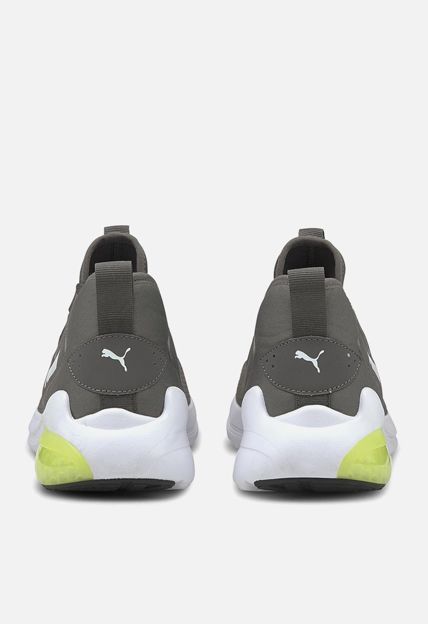 PUMA - Cell vive - castlerock-soft fluo yellow - puma white